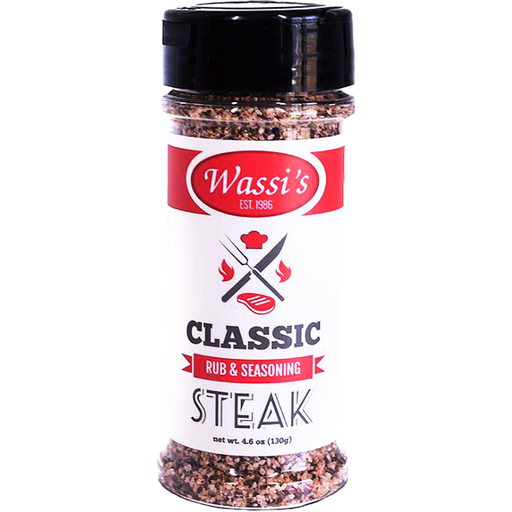 Wassi's Steak Rub & Seasoning 4.6 oz. -  On Sale 30% OFF!