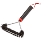 Weber 12" Three Sided Grill Brush - The Kansas City BBQ Store
