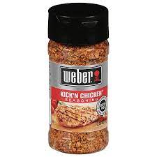 Weber Kick'n Chicken Seasoning 2.5 oz. - The Kansas City BBQ Store