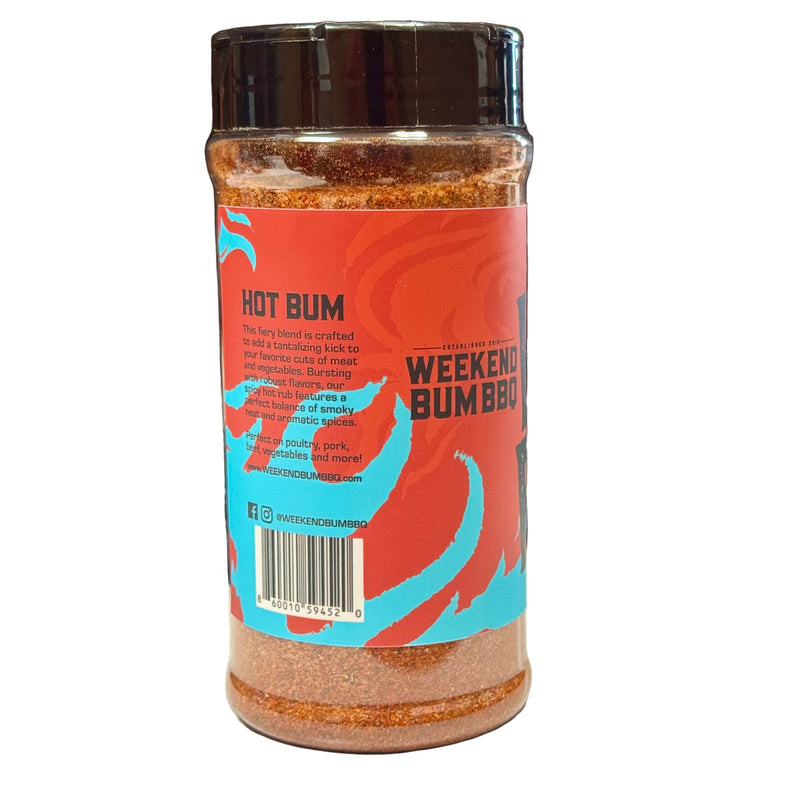 Weekend Bum BBQ Hot Bum Rub - The Kansas City BBQ Store
