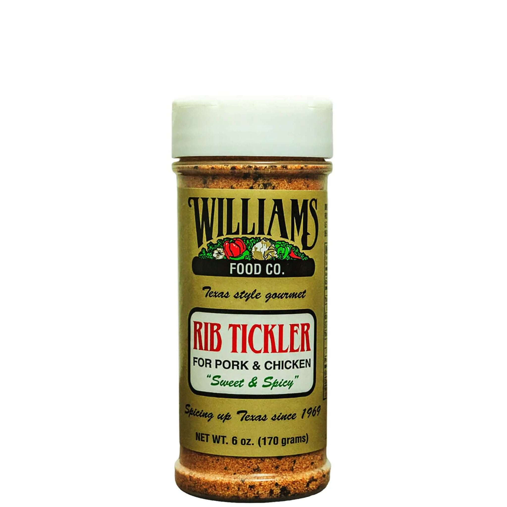 Williams Rib Tickler 12 oz. - The Kansas City BBQ Store