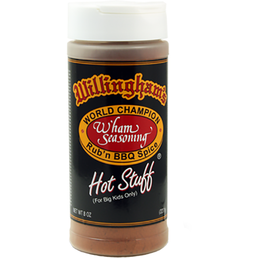 Willingham's Hot Stuff Rub  8 oz. - The Kansas City BBQ Store