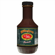 Willingham's barbecue marinade 18 oz bottle, featuring its signature dark color and label design.