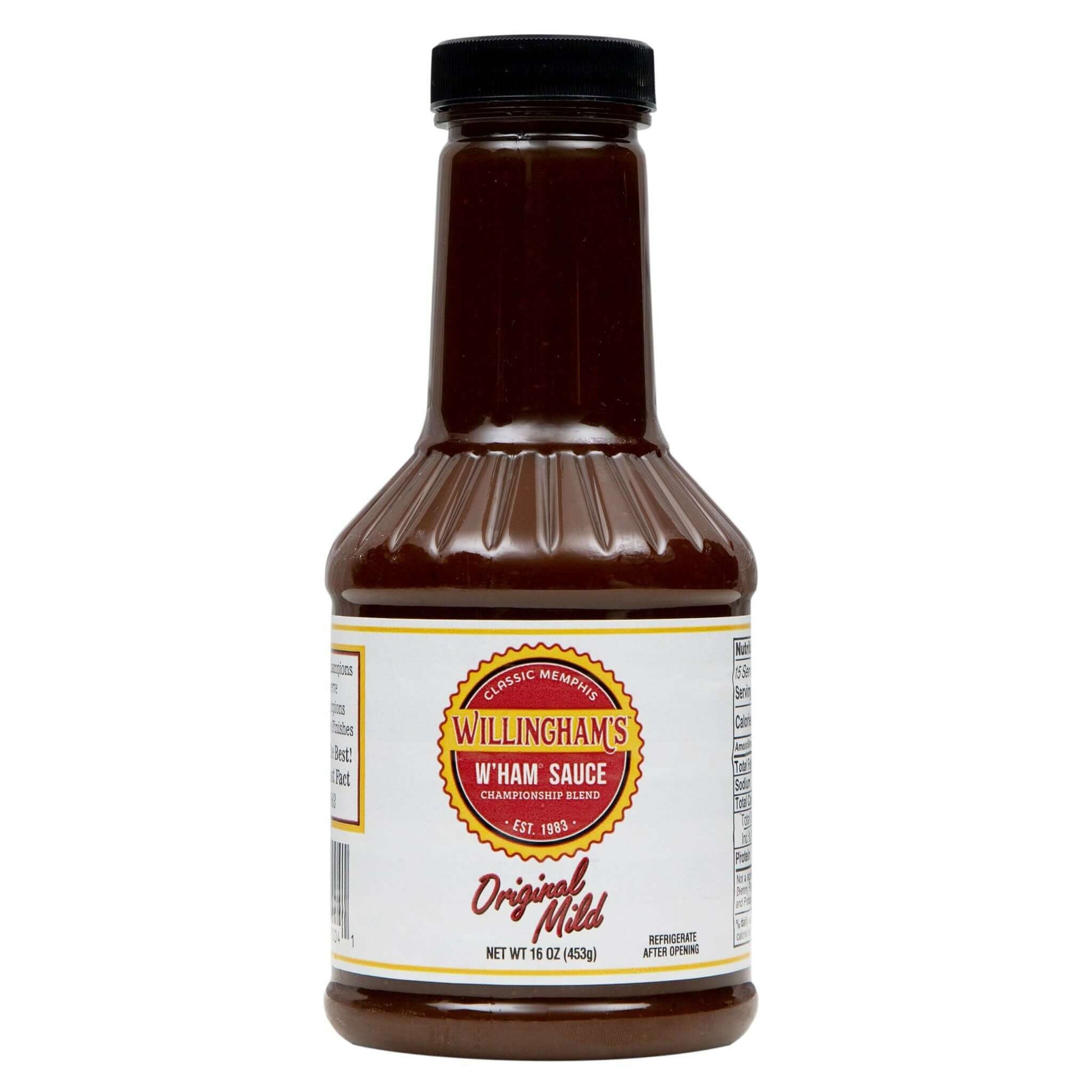 Willingham's W'ham Sauce Original Mild 19 oz. - The Kansas City BBQ Store