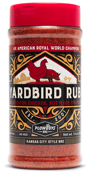 Plowboys BBQ Yardbird Rub | 14 oz. - The Kansas City BBQ Store