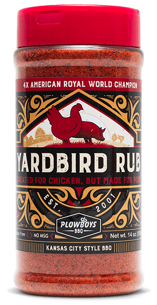 Plowboys BBQ Yardbird Rub | 14 oz. - The Kansas City BBQ Store