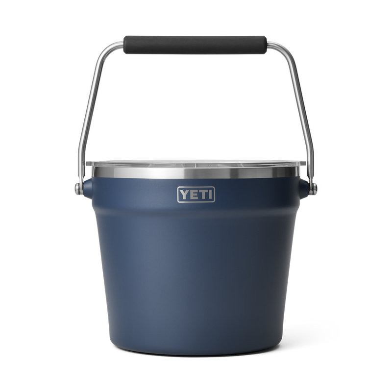 Yeti Beverage Bucket-Navy - The Kansas City BBQ Store