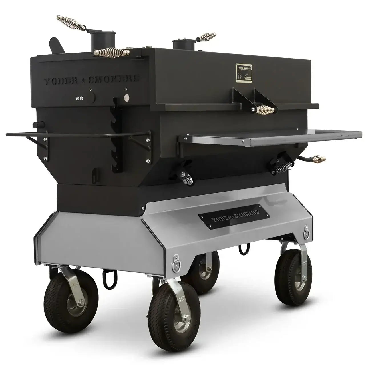 Yoder Smokers Flat Top 24 x 48" Charcoal Grill (Competition Cart)